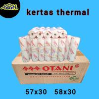 ราคา 10 ม้วน/1 แพ็ค OTANI Otani กระดาษความร้อนแคชเชียร์ใบเสร็จรับเงิน 58x30 57x30 กระดาษความร้อนม้วนกระดาษเครื่องพิมพ์ความร้อน Otani ยี่ห้อ original แคชเชียร์ใบเสร็จรับเงิน 58 มม. (26493152864)