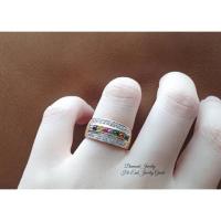 ราคา แหวนนพเก้า ประดับเพชรพลอย CZ แท้ (4415494796)