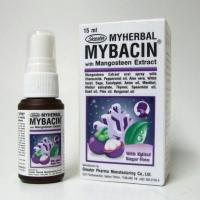 ราคา Greater Myherbal Mybacin with mangosteen extract 15 mL สเปรย์พ่นช่องปาก มายเฮอบัล มายบาซิน ผสมสารสกัด มังคุด (2667400382)