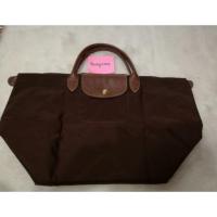 ราคา Used Longchamp m short chocolate (658313998)