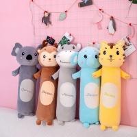 ราคา หมอนตุ๊กตาสัตว์ยาวรูปสัตว์น่ารัก - หมีโคอาล่า เสือ ช้าง ลิง ฮิปโป อ่อนนุ่ม สําหรับเด็กทารก (40100161295)