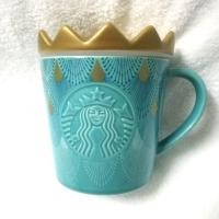 ราคา แก้วมัค Starbucks มงกุฎ SM-CROWN WITH SAUCER 12 OZ เกล็ดนางเงือก SIREN (1541541822)