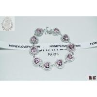 ราคา สร้อยข้อมือ เพชรCZ แท้ เพชรหัวใจชมพู (6209266613)
