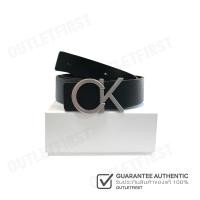 ราคา CALVIN KLEIN JEANS รุ่น MEN'S CK MONOGRAM PREMIUM LOGO REVERSIBLE BELT CODE HC0777 001 เข็มขัด เข็มขัดผู้ชาย เข็มขัดหนัง (25142124281)