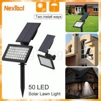 ราคา Nextool 50LED โคมไฟโซล่าเซล ไฟปักสนามโซล่า ไฟโซล่าเซล ไฟโซล่าเซลล์ solar light แสงสีเหลือง สีขาว ไฟสปอตไลท์ ไฟกันน้ำกลางแจ้งIP67 กันฝุ่น ใช้พลังงานแสงอาทิตย์ ไฟโซล่าเซลถนน โคมไฟถนน (23915079480)