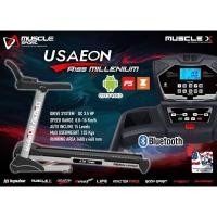 ราคา สินค้าลู่วิ่งไฟฟ้า USAEON จุดเด่น รองรับการวิ่ง รองรับข้อเท้า และข้อเข่าเป็นอย่างดี (19029436479)