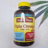 ราคา [Nature Made®] Triple Omega 3 6 9 from Fish, Flaxseed, Safflower & Olive Oils 150 Softgels โอเมก้า 3-6-9 (22468085494)