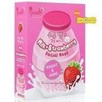 ราคา (ยกกล่อง) Belov Moods Milk Strawberry Facial Mask 38ml บีลอฟ สตรอเบอร์รี่ นมสด เฟเชี่ยล มาส์ค แผ่นมาส์กหน้า (18154775165)