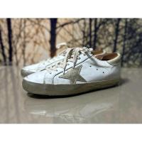 ราคา ggdb low white sneakers made in italy (used) (40402366544)