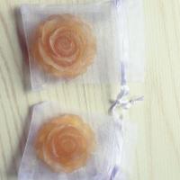 ราคา สบู่ดอกกุหลาบสีทองของชำร่วยงานขาว -ดำ (3103446660)