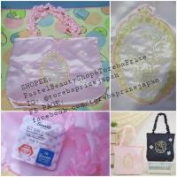 ราคา [TOREBA][นำเข้าจากญี่ปุ่น] กระเป๋าสะพาย ลาย คิตตี้ Hello Kitty - Premium Frill Handle Tote Bag สีชมพู (8286831562)