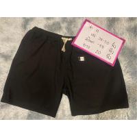 ราคา กางเกงยีนส์ขาสั้น สีดำ กางเกงยีนส์คนอ้วน เอวสม๊อคยางยืด S1 (41651766051)