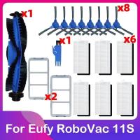 ราคา สําหรับ Eufy Robovac 11S Plus 35C 30 30C 15C 12 25C หุ่นยนต์สูญญากาศลูกกลิ้งหลักแปรงด้านข้าง Pre Filter ตัวกรอง Hepa กรองอุปกรณ์เสริมอะไหล่ (27500160075)