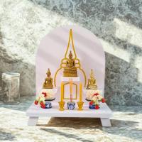 ราคา หิ้งพระมินิมอล หิ้งไอ้ไข่ ลายเจดีย์ หิ้งพระตั้งโต๊ะ หิ้งพระติดผนัง หิ้งพระโมเดิร์น k10-kai02 (9108619808)