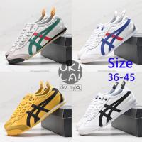 ราคา คุณภาพสูง Onitsuka Tiger MEXICO 66 รองเท้าวิ่งน้ําหนักเบาและยืดหยุ่นสูงทําจากหนังแท้ UL3J (49401265148)