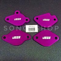 ราคา แผ่นอุด EGR Revo 2.4 / 2.8 อุด 4 จุด งานอลูมิเนียม (แผ่นหนา 8 มิล) (สีม่วง) (7277813288)