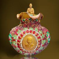 ราคา พระธาตุประดับพลอยแดง(หยกสีเขียว),พระสมเด็จพุฒจารย์โต,พระสมเด็จ(ขนาด4.5x6นิ้ว) (25174319074)