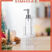 ราคา [Simhoa1] เครื่องจ่ายสบู่ขวดโลชั่น Nutcracker Shape Clear Reusable Christmas Decor คอนเทนเนอร์แชมพูสําหรับ Restroom Shower (40976157492)