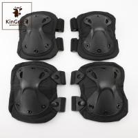 ราคา KinGrace-สนับเข่าและศอกของผู้ใหญ่ อุปกรณ์ป้องกัน CS อุปกรณ์ภาคสนาม แผ่นรองเข่าสนับเข่าสำหรับกิจกรรมกีฬา KT-1663 (8380937793)