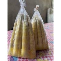 ราคา หน่อไม้อัดถุง(เผา)**พร้อมส่ง**ถุงละ1กก.หน่อไม้สดจากสวน (43065741492)