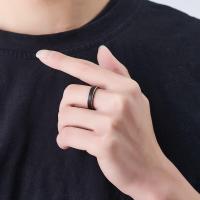 ราคา แหวนทังสเตนสีดำสำหรับผู้ชาย สไตล์เรโทรและโมเดิร์น ทำจากทังสเตนสตีลคุณภาพสูง (44322165198)