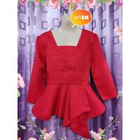 ราคา เสื้อไหมลาว สีแดงรอบอก38 (8516355313)