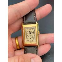 ราคา GUESS 4เหลี่ยม เรือนทอง 2เข็มครึ่ง ของแท้ มือสอง สภาพดี (41656986076)