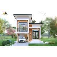 ราคา L10 แบบบ้านสำเร็จรูป โมเดิร์นชั้นครึ่ง หน้าแคบ เหมาะสำหรับที่ดินหน้า แคบ (18674346739)