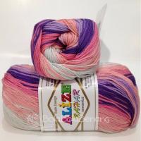 ราคา เส้นด้ายถักผ้าบาติก Alize Bahar 4520 (6782861950)