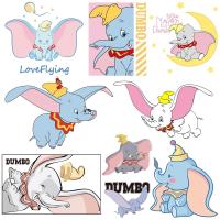 ราคา ตัวรีดติดเสื้อ F.160 การ์ตูนช้างหูใหญ่ ช้างน้อยสีฟ้า ตัวรีดแผ่นฟิล์มร๊ดร้อน (22075592341)