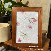 ราคา กรอบรูปไม้สัก กรอบรูปไม้สักแท้ (ขนาดA4) (8374316152)