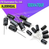 ราคา 10PCS 100v470uf 470uf100v 16*26 Electrolytic capacitor 100v 470uf 16x26 (44373979878)