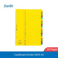 ราคา แฟ้มกระดาษ / โฟลเดอร์ Divider BANTEX A4 ตัวอักษร AZ 6043-00 หน้า Devider (43322656967)