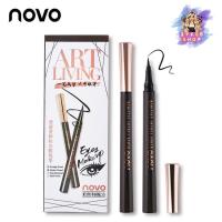 ราคา Novo Art Living Black Fluent Eyeliner 1.3 ml อายไลน์เนอร์ ชนิดปลายพู่กัน สีดำสวย เขียนง่าย ลื่นมาก ไม่เลอะ (27764336057)