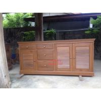 ราคา Furnitur99 ตู้เคาร์เตอร์ 2 ม. ไม้สักเรือนเก่าอายุ70-100ปี ใช้วางทีวี วางในครัว สวยงาม คุ้มค่า (2495543201)