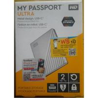 ราคา 2 TB HDD EXT (ฮาร์ดดิสก์พกพา) MY PASSPORT ULTRA Blue (WDBC3C0020BBL) USB Type-C (6439424285)