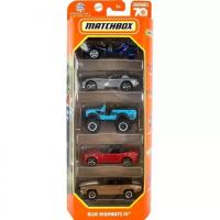 ราคา Matchbox Blue Highways III 1:64 Scale 5 Car Pack - Mazda MX-5 Dodge Viper RT/10 #HKY23 (41769460373)