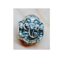 ราคา พระพิฆเนศ ลูกอมพระพิฆเนศวร ครูบาเต่า วันอุโบสถบ้านเหล่า (เนื้อทองขาวขัดเงา) (1986277904)