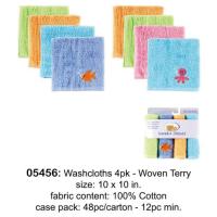 ราคา Luvable Friends WashCloths ทอเทอร์รี่ (4s/Pack) 05456 (29930101213)