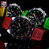 ราคา นาฬิกา Luminox 3157 Men's Blue Numeral Steel Colormark Watch