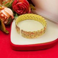 ราคา กำไล C ทองเหลืองลายเปีย ฟรีไซส์ ปรับขนาดได้ งานดิบไม่ชุบ ทองเหลืองโบราณ ใส่ได้ทุกโอกาส พร้อมส่ง (27453882778)