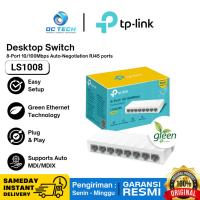 ราคา สวิตช์อีเธอร์เน็ต 8 พอร์ต TP Link LS1008 Lite Wave Ethernet 10/100Mbps RJ45 LAN Port Original (43224516919)