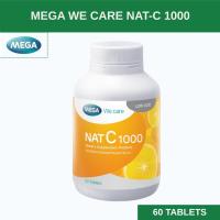 ราคา Mega We Care เมก้าวีแคร์ NAT C 1000 MG. (60 's) วิตามินซี 1000 มก. 60 เม็ด (28891503682)