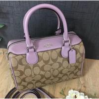 ราคา COACH Mini Bennett Satchel In signature (7308158061)