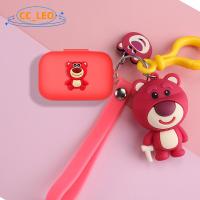 ราคา for Sennheiser MOMENTUM 4 Case Silicone Soft Case Cartoon Strawberry Bear Keychain Cute Dinosaur Pendant Suitable for Sennheiser MOMENTUM 3 Shockproof Shell Protective Sleeve (41826237165)