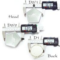 ราคา AC SCHNITZER 66mm. ดุมล้อ ฝาครอบดุมล้อ ฝาครอบล้อ center cap Wheel Hub โปรดวัดขนาดก่อนสั่งซื้อ (20338473817)