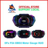 ราคา เครื่องวัดมิเตอร์ DFx P24 OBD2 (OBD2, GPS, เครื่องวัดความลาดชัน, HUD, มาตรวัด OBD) (29562223956)
