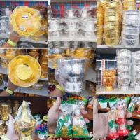 ราคา พานมงคล พานโตก พานบัวหลวง พานลูกศร พานรัฐธรรมนูญ ถาดรัตนโกสินทร์ ขันมงคล โอ่งมงคล แจกันมงคล พานรัตนะ พลาสติก สีเงินทอง (24081345424)