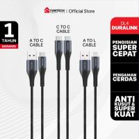 ราคา Fantech DuraLink DL4 สายชาร์จอย่างรวดเร็ว Braided Aluminium Shell Data Cable ทนความร้อนทนทาน (26991679482)