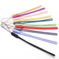 ราคา สีทึบซิลิโคนเหลวโทรศัพท์มือถือโทรศัพท์เชือกเส้นเล็กเหมาะสําหรับทุกชนิดของซิลิโคนเชือกเส้นเล็กสายรัดข้อมือพวงกุญแจสายคล้องกล้องยูเอสบีฟิตเนสสลิงเชือก (42463957034)